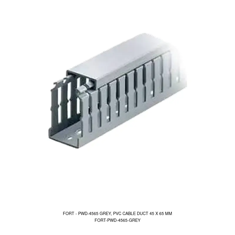 Fort PWD-4565 GREY, PVC CABLE DUCT 45 X 65 MM