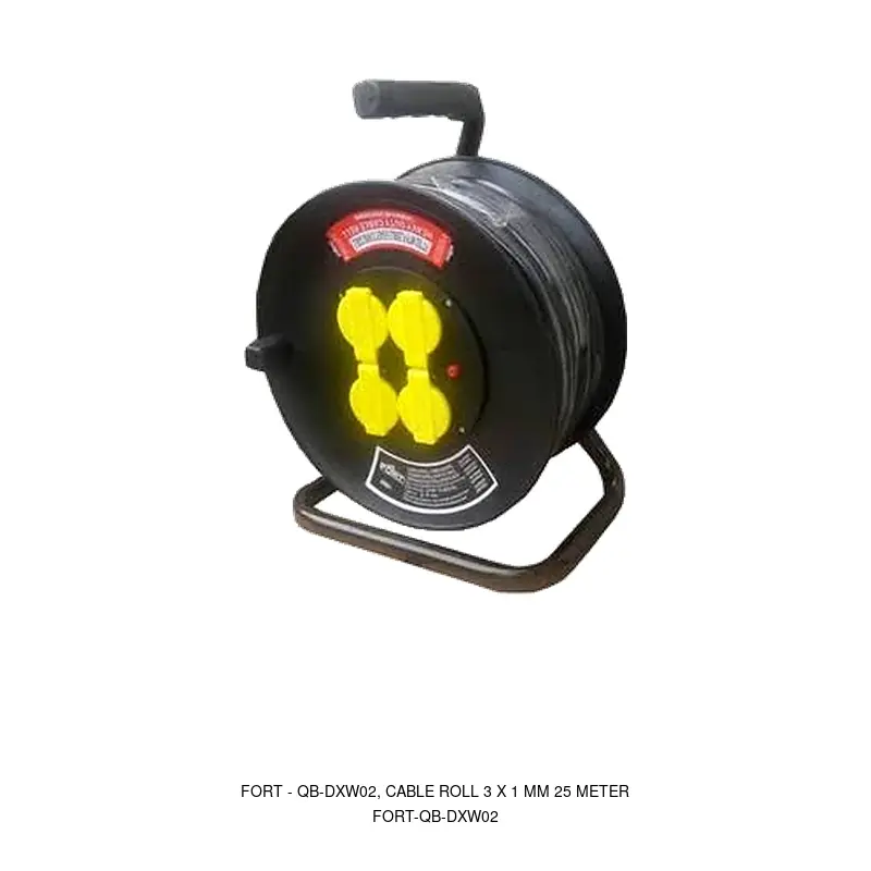 Fort QB-DXW02, CABLE ROLL 3 X 1 MM 25 METER