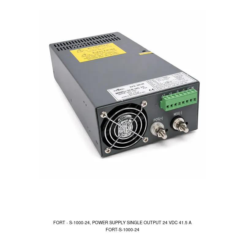 Fort S-1000-24, POWER SUPPLY SINGLE OUTPUT 24 VDC 41.5 A