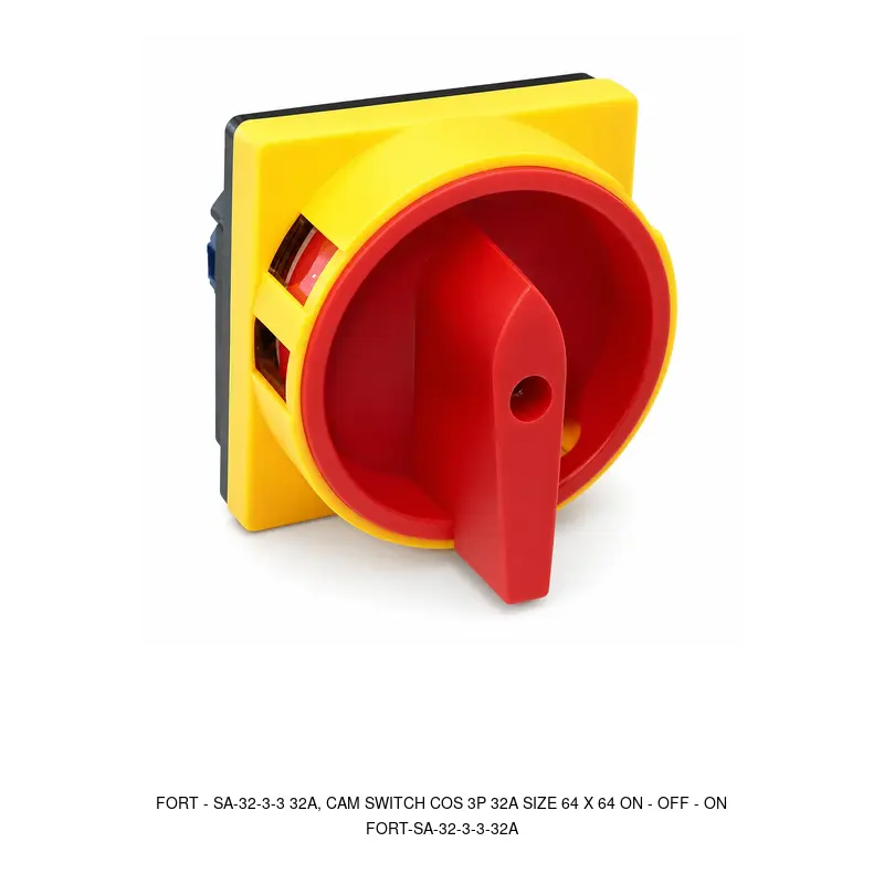 Fort SA-32-3-3 32A, CAM SWITCH COS 3P 32A SIZE 64 X 64 ON - OFF - ON