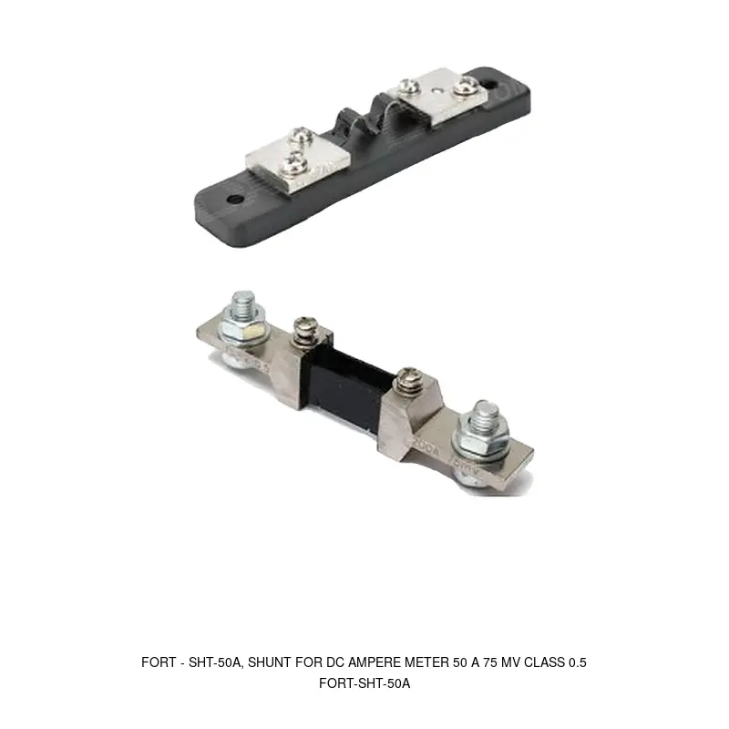 Fort SHT-50A, SHUNT FOR DC AMPERE METER 50 A 75 MV CLASS 0.5