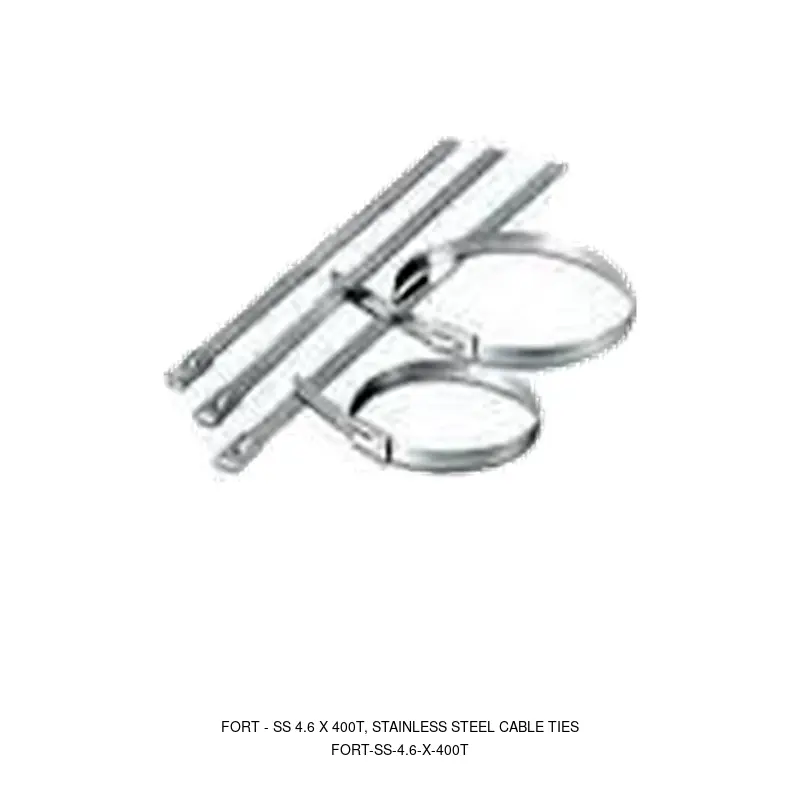 Fort SS 4.6 X 400T, STAINLESS STEEL CABLE TIES