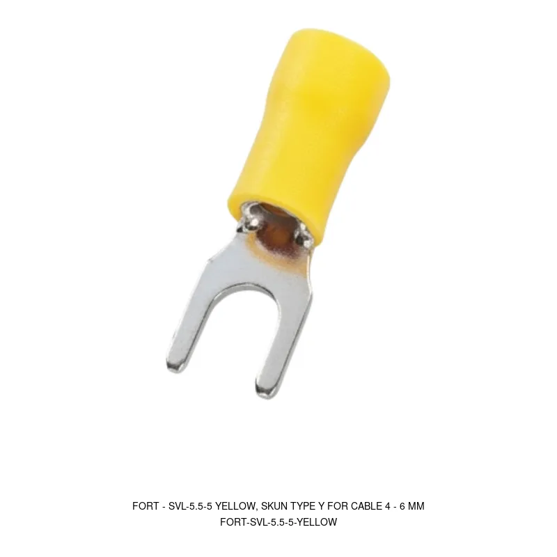 Fort SVL-5.5-5 YELLOW, SKUN TYPE Y FOR CABLE 4 - 6 MM