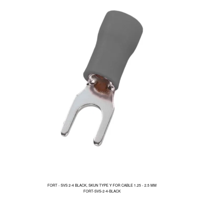 Fort SVS 2-4 BLACK, SKUN TYPE Y FOR CABLE 1.25 - 2.5 MM