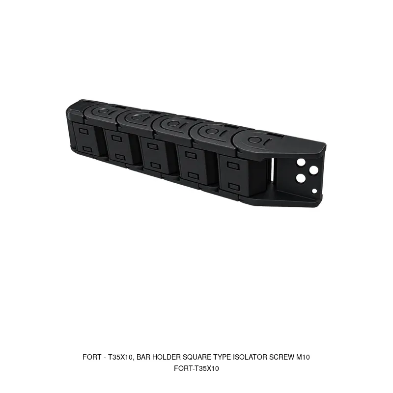 Fort T35X10, BAR HOLDER SQUARE TYPE ISOLATOR SCREW M10