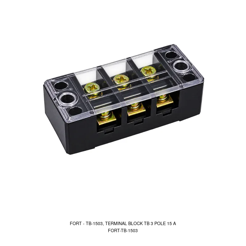 Fort TB-1503, TERMINAL BLOCK TB 3 POLE 15 A