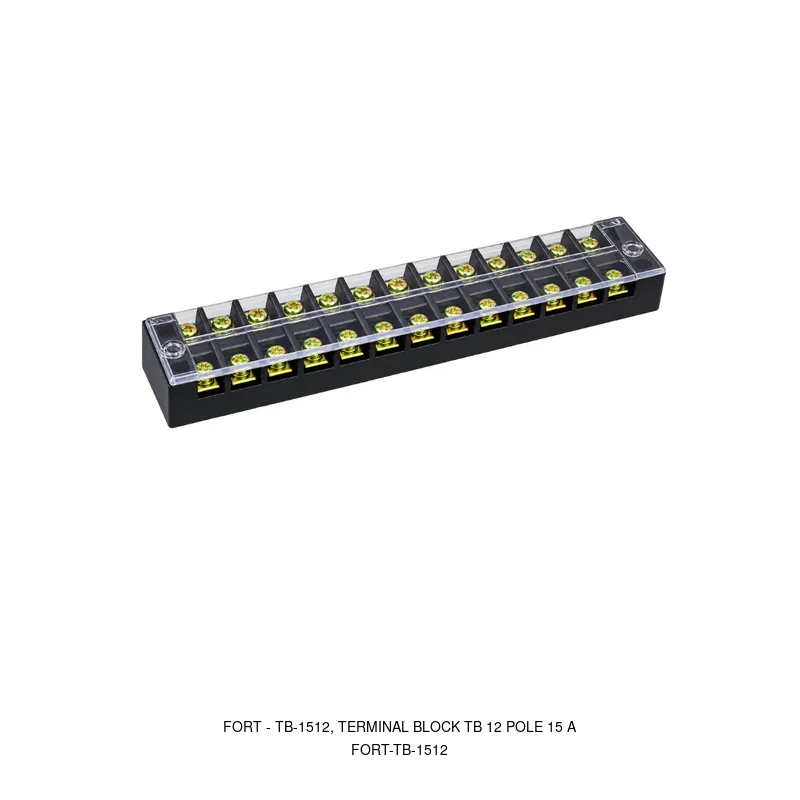 Fort TB-1512, TERMINAL BLOCK TB 12 POLE 15 A