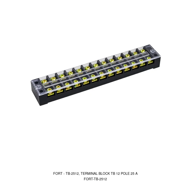 Fort TB-2512, TERMINAL BLOCK TB 12 POLE 25 A