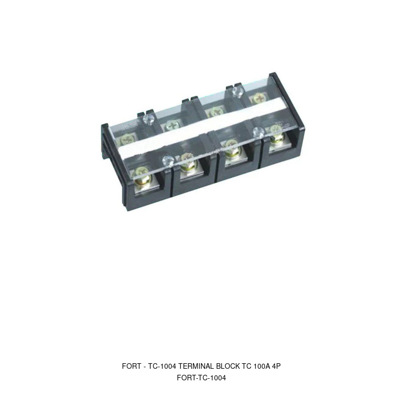 Fort TC-1004, TERMINAL BLOCK TC 4 POLE 100 A