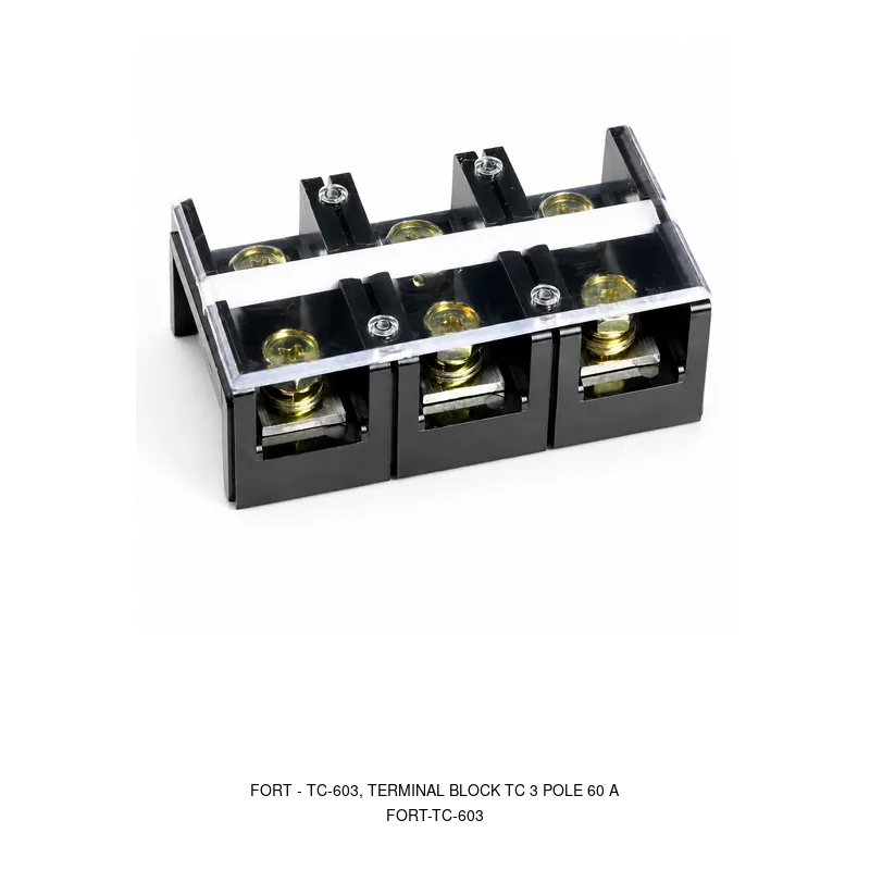 Fort TC-603, TERMINAL BLOCK TC 3 POLE 60 A