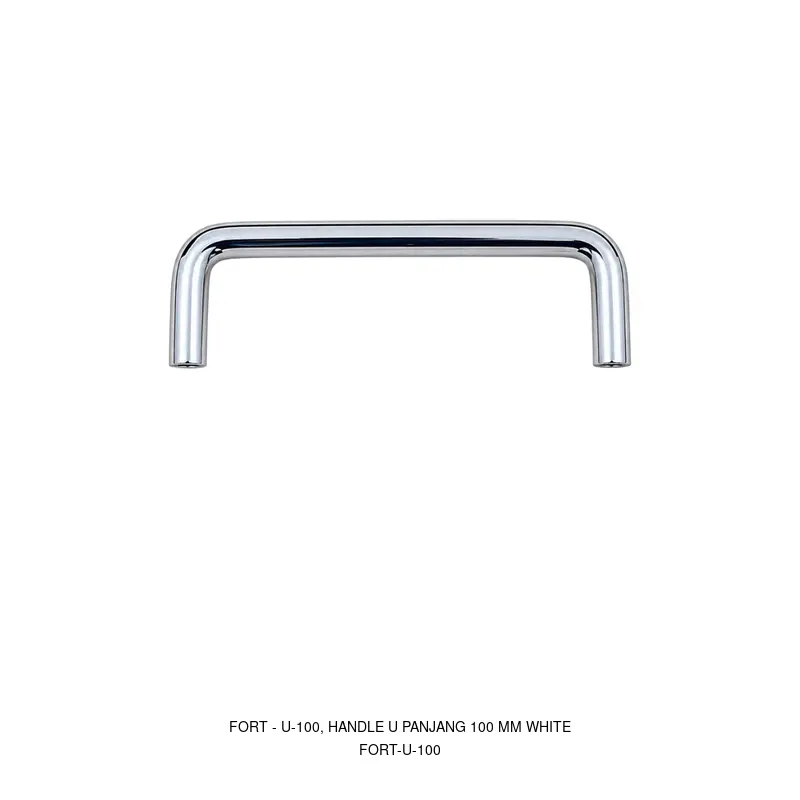 Fort U-100, HANDLE U PANJANG 100 MM WHITE