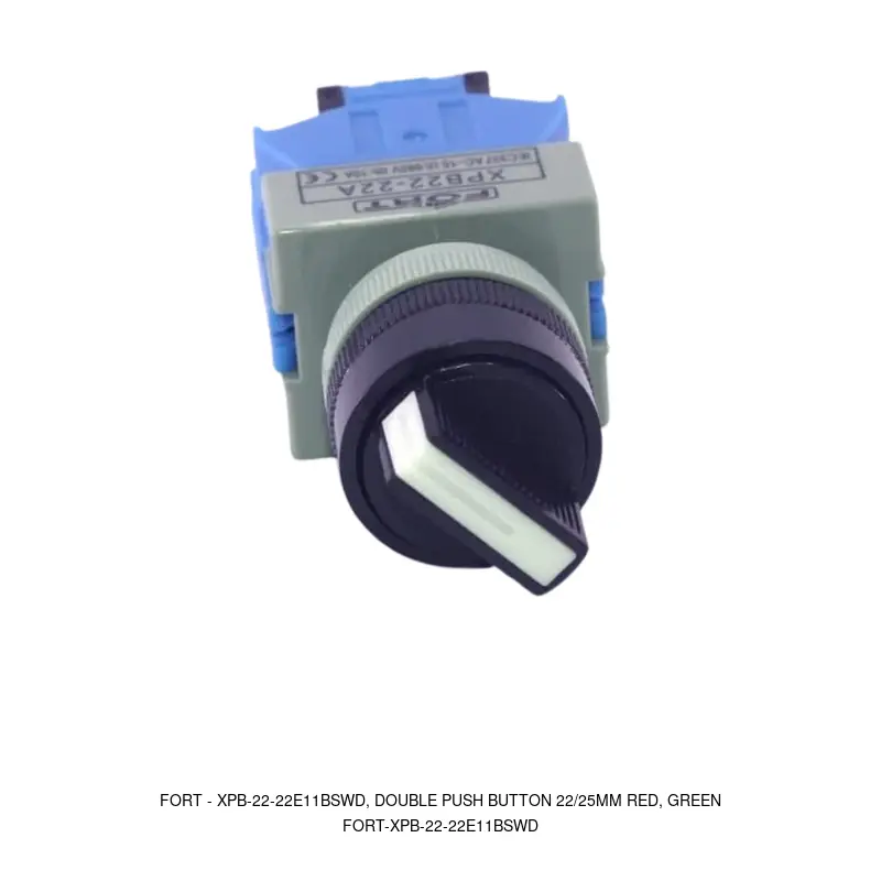 Fort XPB-22-22E11BSWD, Double Push Button 22/25mm Red, Green