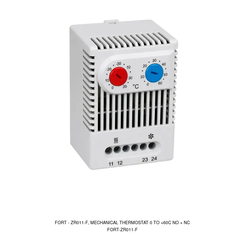 Fort ZR011-F, MECHANICAL THERMOSTAT 0 TO +60C NO + NC