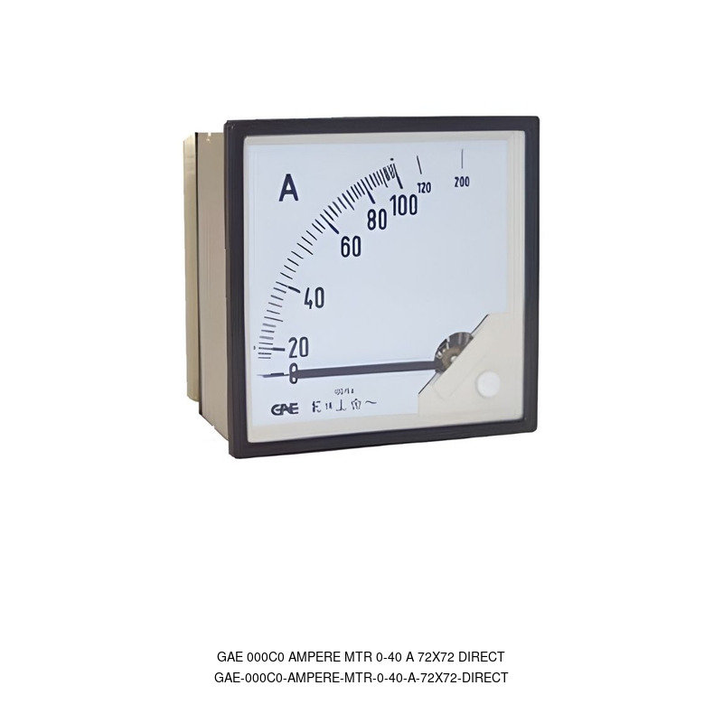 GAE GAE 000C0 AMPERE MTR 0-40 A 72X72 DIRECT