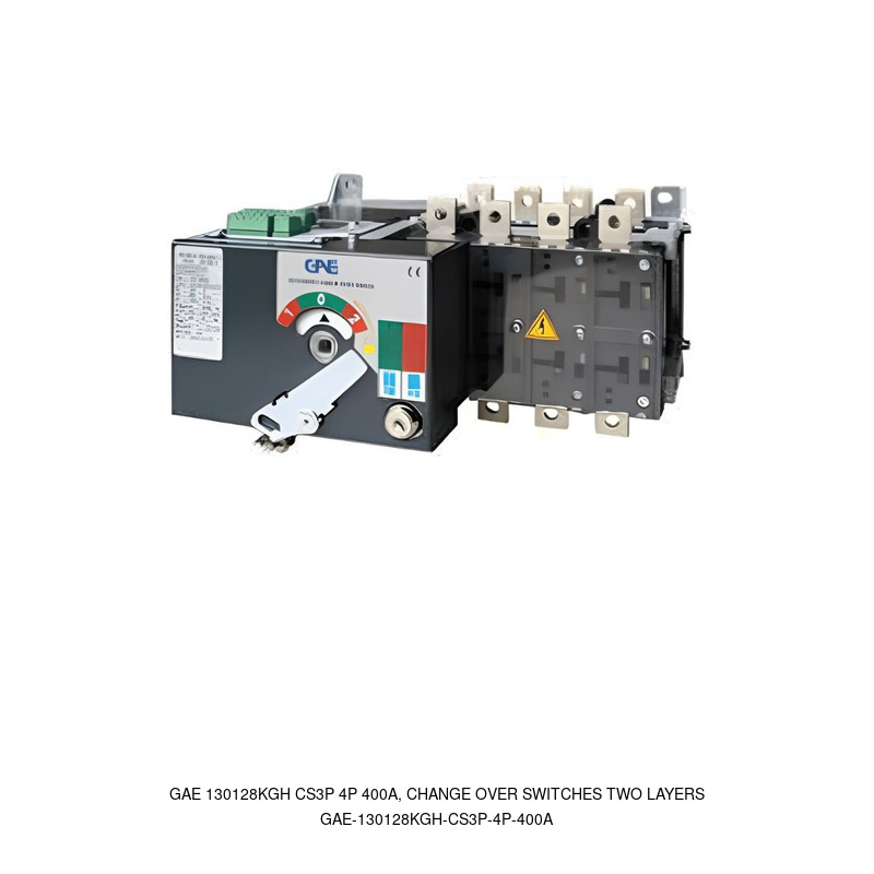 GAE GAE 130128KGH CS3P 4P 400A, CHANGE OVER SWITCHES TWO LAYERS