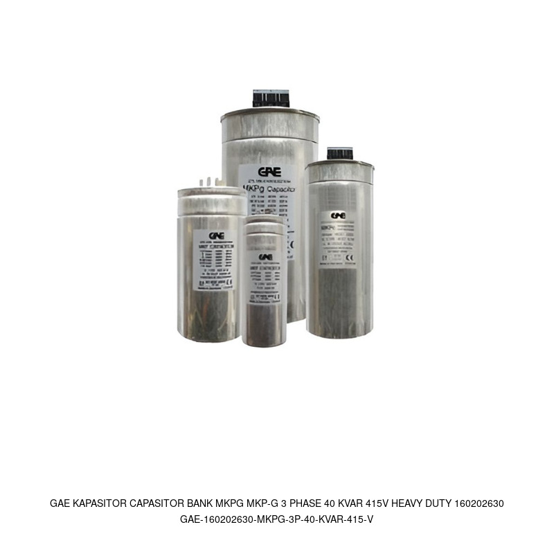 GAE GAE Kapasitor Capasitor Bank MKPG MKP-G 3 Phase 40 KVAR 415V Heavy Duty 160202630