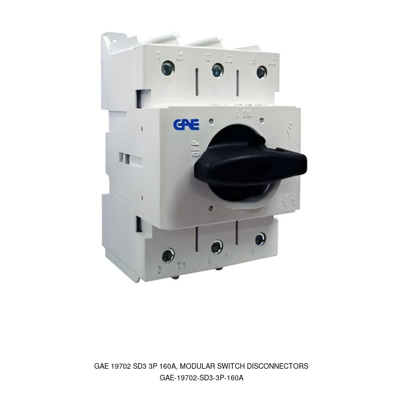 GAE GAE 19702 SD3 3P 160A, MODULAR SWITCH DISCONNECTORS