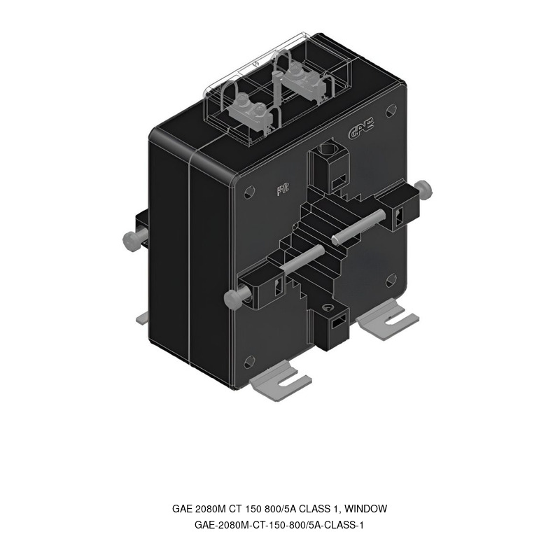 GAE GAE 2080M CT 150 800/5A CLASS 1, WINDOW