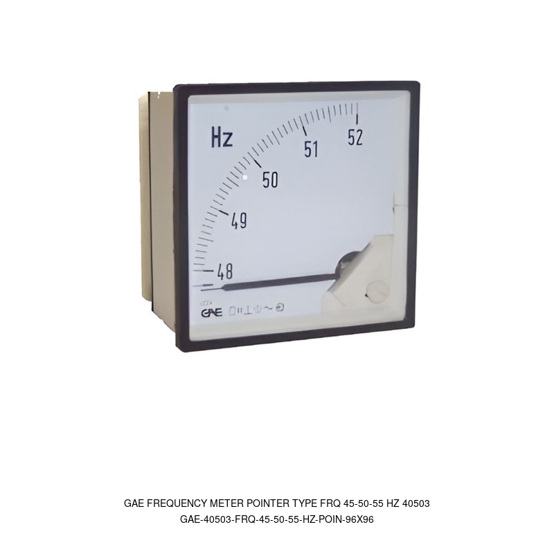 GAE GAE Frequency Meter Pointer Type FRQ 45-50-55 HZ 40503