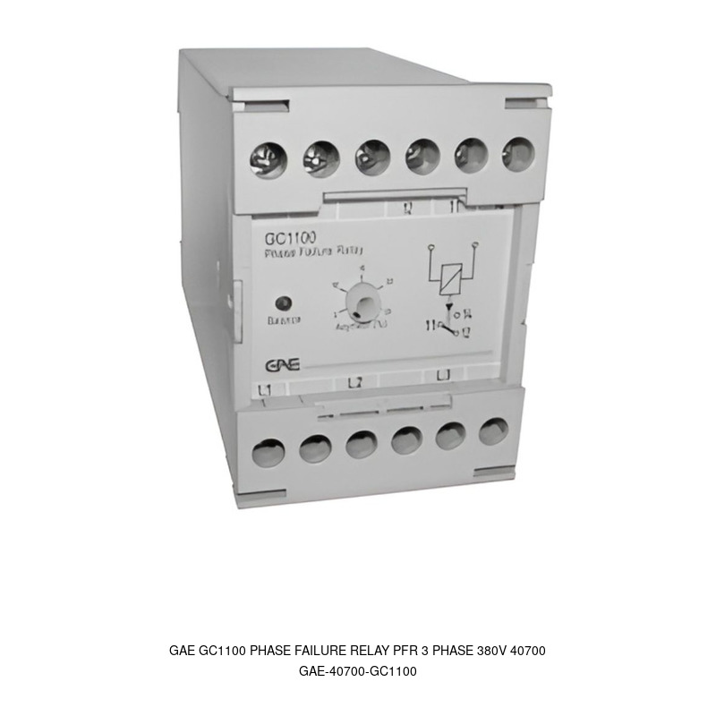 GAE GAE GC1100 Phase Failure Relay PFR 3 Phase 380V 40700