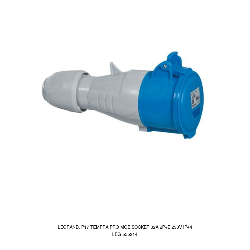 Legrand LEGRAND, P17 TEMPRA PRO Mobile Socket 32A 2P+E 230V IP44