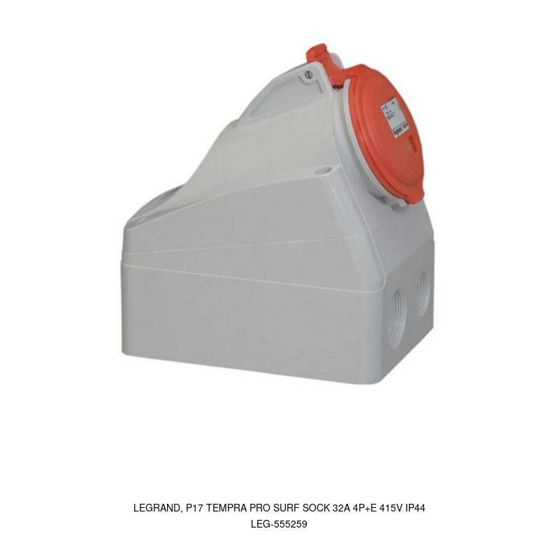Legrand LEGRAND, P17 TEMPRA PRO Wall Mounting 32A 4P+E 415V IP44
