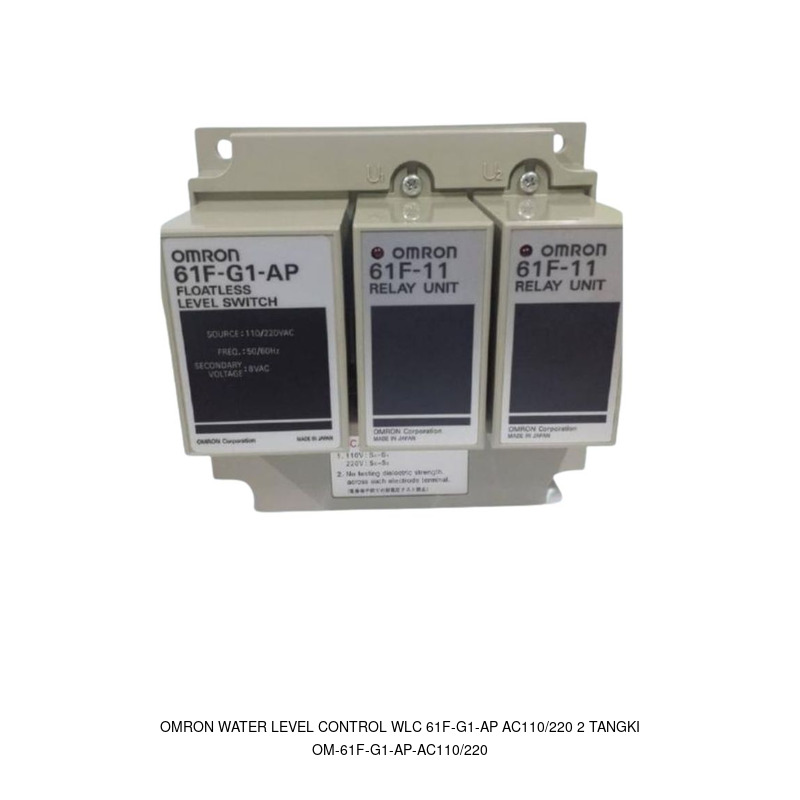 Omron Omron Water Level Control WLC 61F-G1-AP AC110/220 2 Tangki