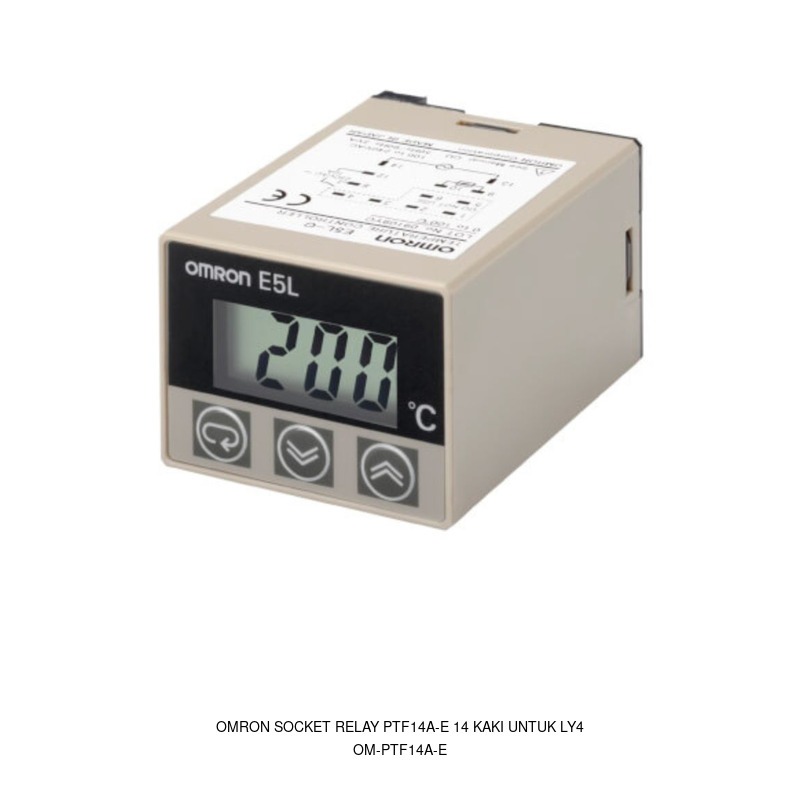 Omron Omron Socket Relay PTF14A-E 14 Kaki Untuk LY4