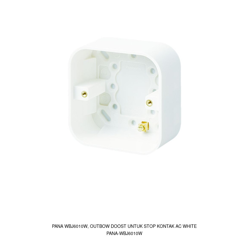 Panasonic PANA WBJ6010W, OUTBOW DOOST UNTUK STOP KONTAK AC WHITE