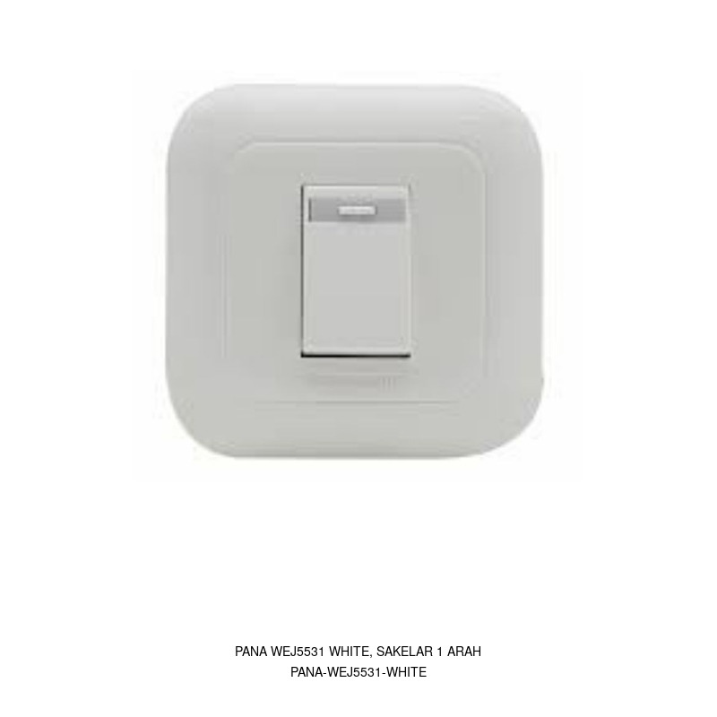 Panasonic PANA WEJ5531 WHITE, SAKELAR 1 ARAH
