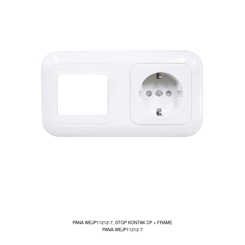 Panasonic PANA WEJP11212-7, STOP KONTAK CP + FRAME