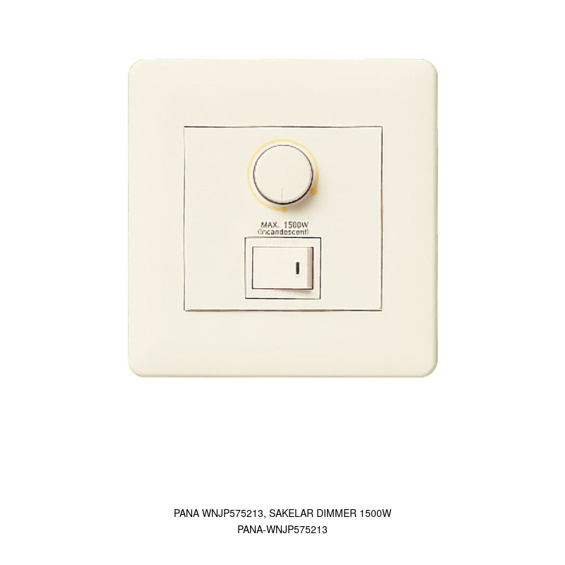 Panasonic PANA WNJP575213, Sakelar Dimmer 1500W