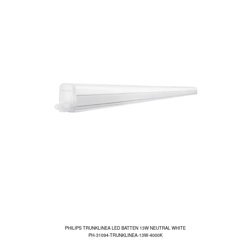 Philips Philips Trunklinea LED Batten 13W Neutral White