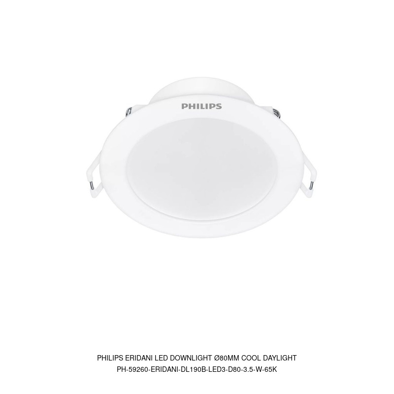 Philips Philips Eridani LED Downlight ร80mm Cool Daylight