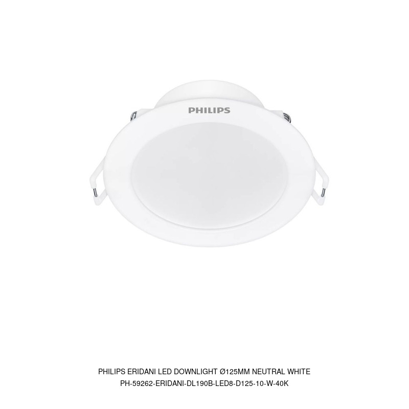 Philips Philips Eridani LED Downlight ร125mm Neutral White