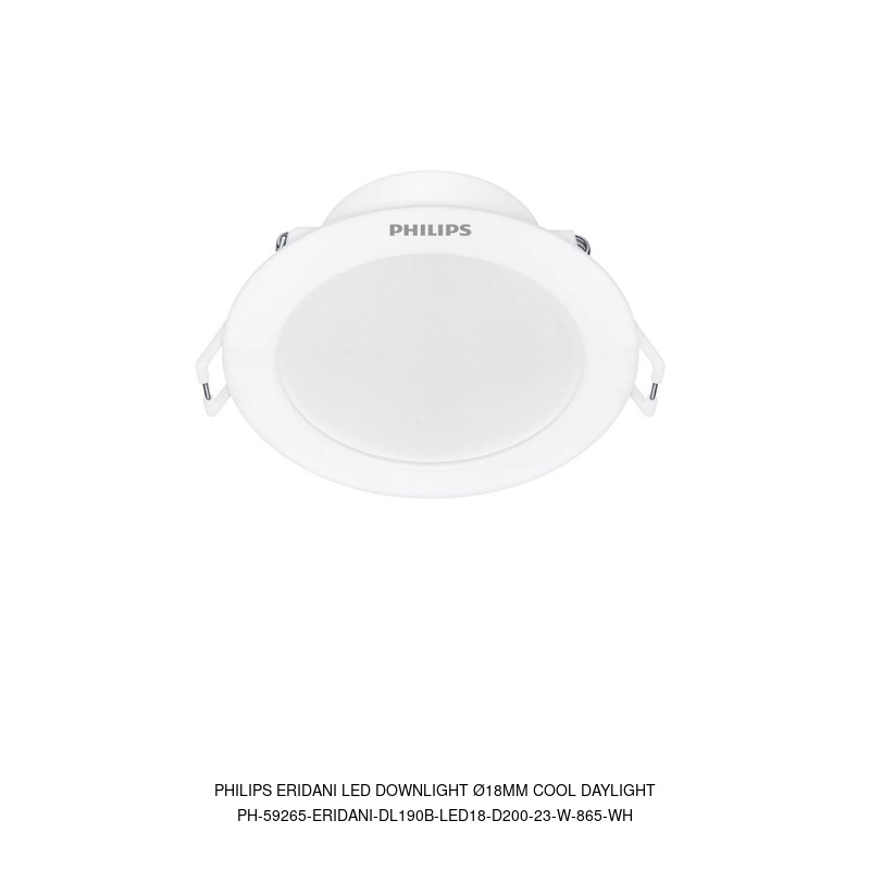 Philips Philips Eridani LED Downlight ร18mm Cool Daylight