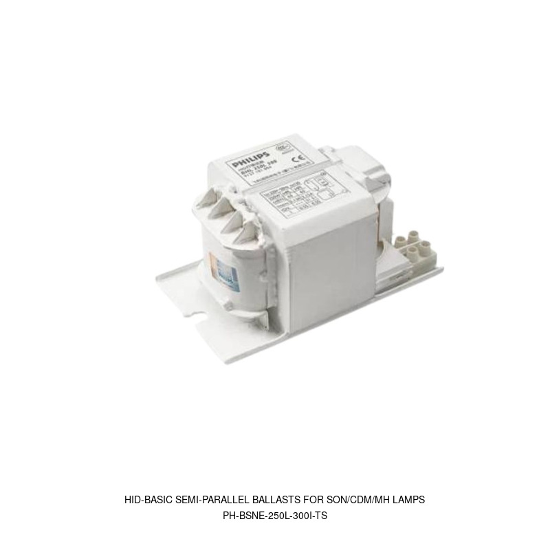 Philips HID-Basic Semi-Parallel ballasts for SON/CDM/MH lamps