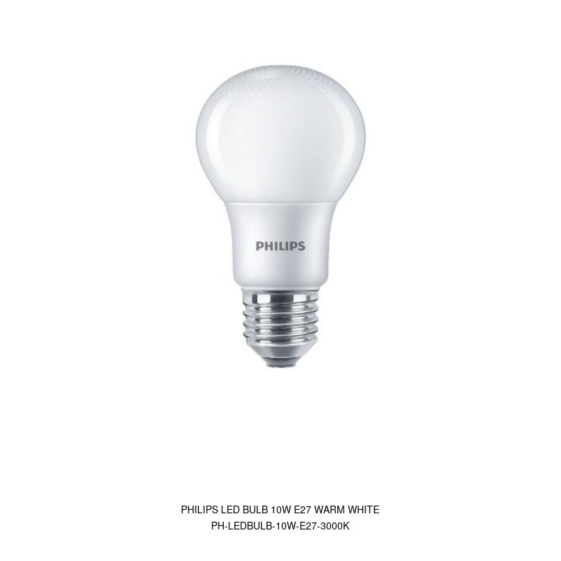 Philips Philips LED Bulb 10W E27 Warm White