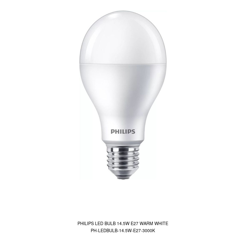 Philips Philips LED Bulb 14.5W E27 Warm White