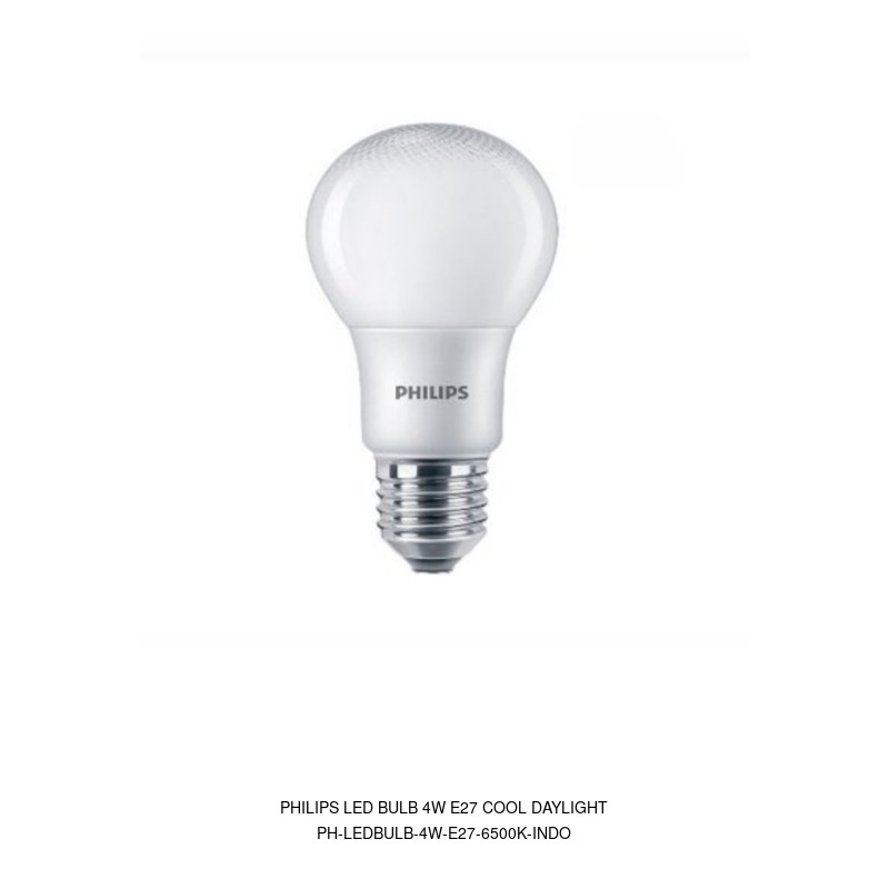 Philips Philips LED Bulb 4W E27 Cool Daylight