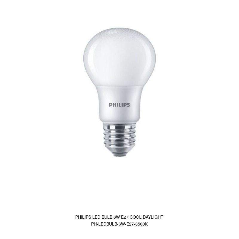 Philips Philips LED Bulb 6W E27 Cool Daylight