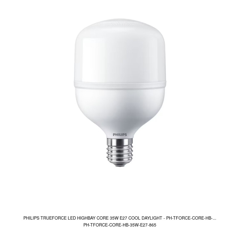 Philips Philips TrueForce LED Highbay Core 35W E27 Cool Daylight