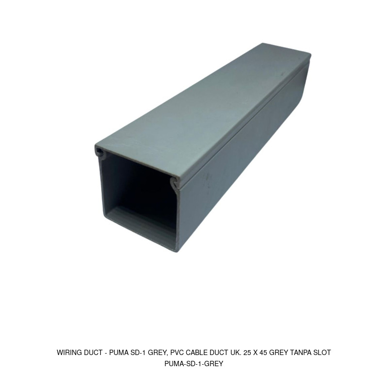 Puma PUMA SD-1 GREY, PVC Cable Duct Uk. 25 x 45 GREY TANPA SLOT