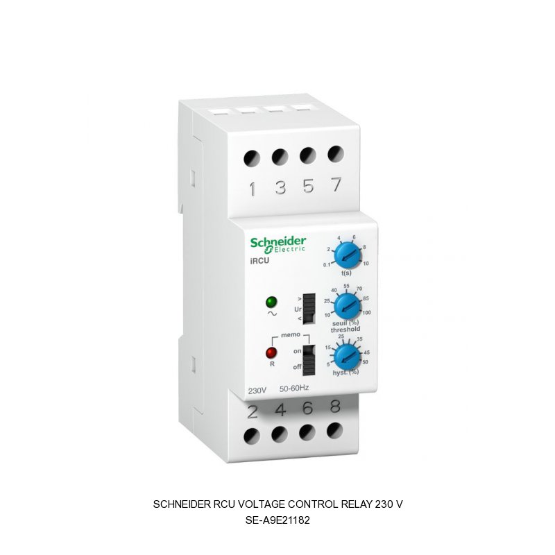 Schneider Electric RCU VOLTAGE CONTROL RELAY 230 V