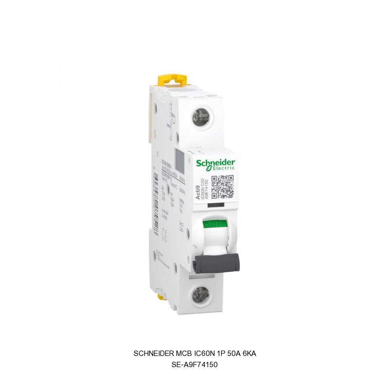 Schneider Electric MCB iC60N 1P 50A 6KA