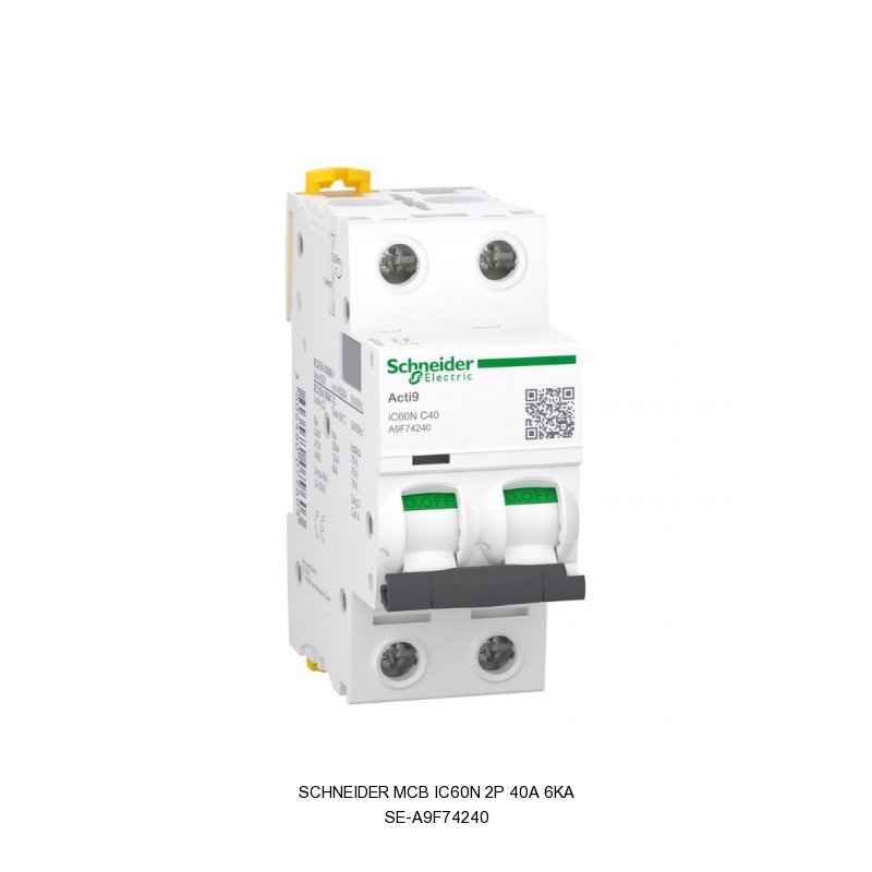 Schneider Electric MCB iC60N 2P 40A 6KA