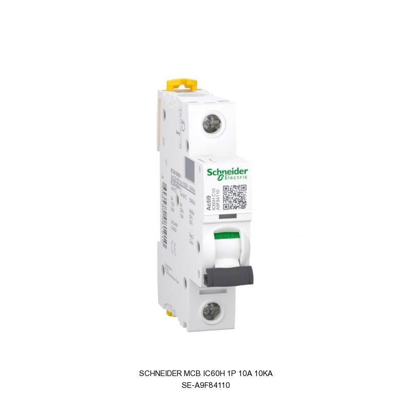 Schneider Electric MCB iC60H 1P 10A 10kA