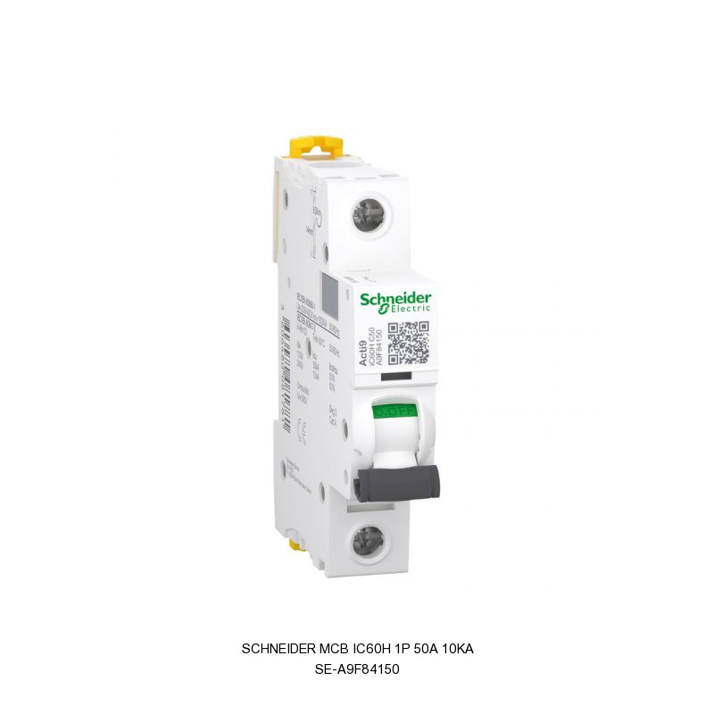 Schneider Electric MCB iC60H 1P 50A 10kA