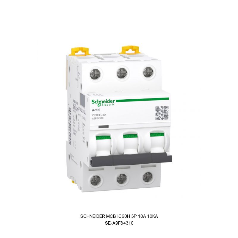 Schneider Electric MCB iC60H 3P 10A 10kA