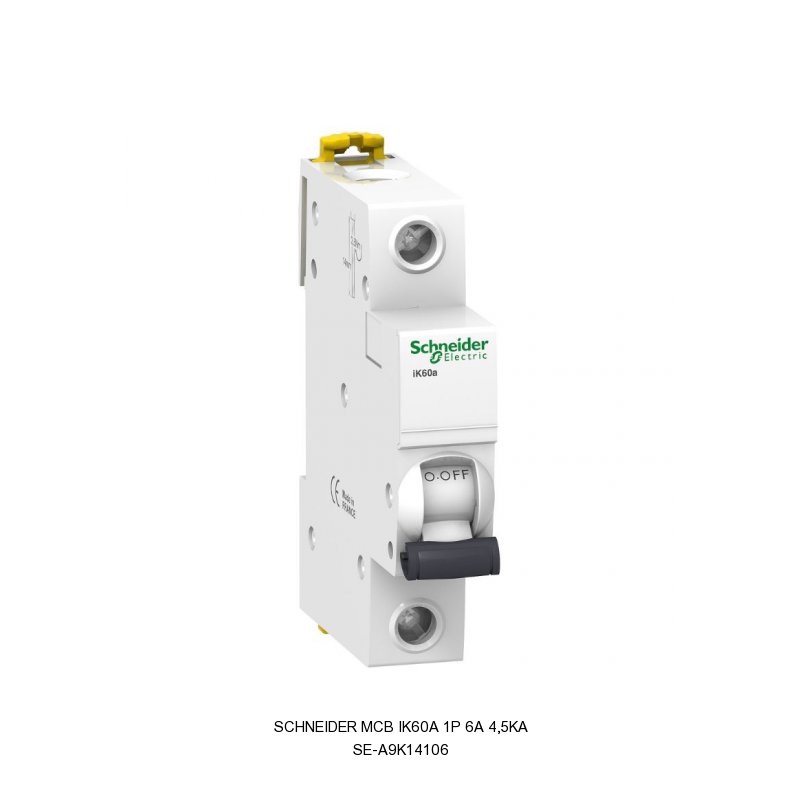 Schneider Electric MCB iK60A 1P 6A 4,5kA